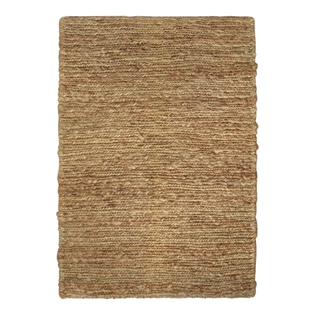 Rug & Kilim Thick Woven Natural Fiber Rug, 12' x 12' For Sale