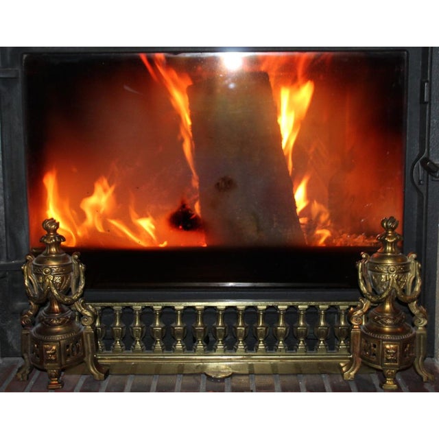 Bronze Fireplace Tool Set, Set of 8 For Sale - Image 11 of 18