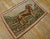 Figurative Unique Gray and Light Pink Color With Animalia Design Vintage Pictorial American Hooked Rug For Sale - Image 3 of 9
