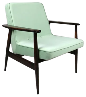 Light Green GFM63 Lounge Chair by J. Kedziorek, 1970s