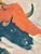 Wood Pair of Mid-Century Bullfighting Oil Paintings Signed J. Yepez. For Sale - Image 7 of 12