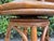 Vintage Organic Modern Swivel Rattan Cane Bar Stools, Set of 3 For Sale - Image 10 of 12