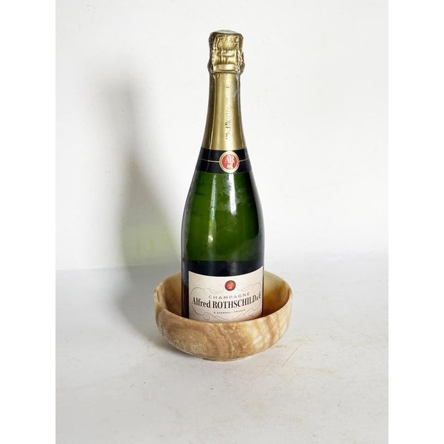 Contemporary Vintage Minimalist Onyx Bowl, France, 1950s For Sale - Image 3 of 9