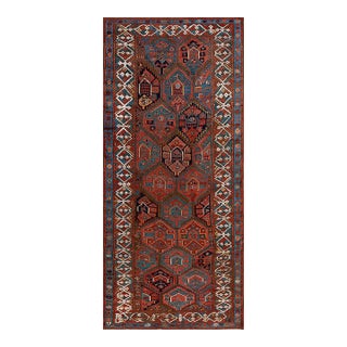19th Century W. Persian Kurdish Carpet ( 5'' x 10'6'' - 152 x 320 ) For Sale