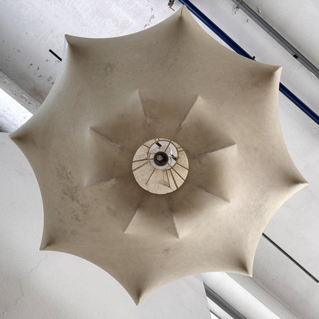 Viscontea Pendant Cocoon Light by Achille and Pier Giacomo Castiglioni, 1960s For Sale - Image 18 of 18