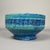 1950s Rimini Blu Glazed Ceramic Footed Centerpiece Bowl by Aldo Londi by Bitossi, 1950s For Sale - Image 5 of 13