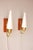 Mid-Century Scandinavian Modern Wall Lamps with Teak Panels attributed to Örsjö, Set of 2 For Sale - Image 9 of 13