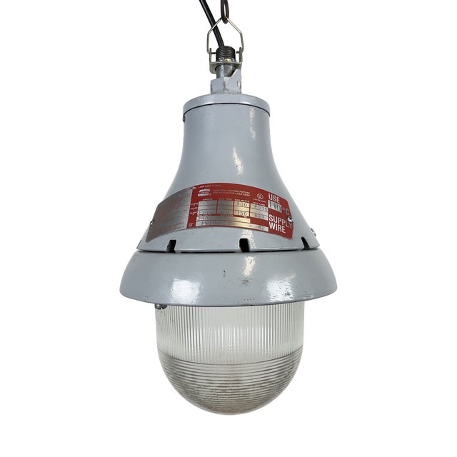 Industrial Explosion Proof Light, 1970s For Sale