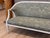 Gustavian (Swedish) 19th Century Swedish Gustavian Painted Settee With Fortuny Upholstery For Sale - Image 3 of 9