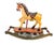 Vintage Hand Painted Carved Rocking Horse For Sale In New York - Image 6 of 6