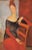 Artist: Amedeo Modigliani Country: Italy Title: Hebuterne on red chair Medium: Giclee Marks: Numbered limited edition...