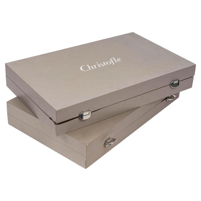 Large Christofle Service in Original Box, Set of 2 For Sale - Image 9 of 9