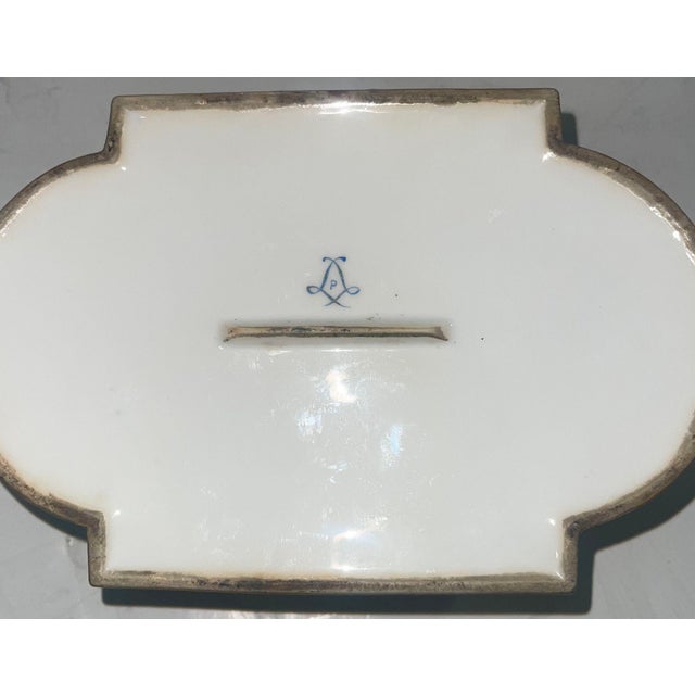 A beautiful 19th-century French Sèvres porcelain box, showcasing the elegance and artistry for which Sèvres is renowned....