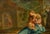 The nursing Virgin is a modern artwork realized by an italian Artist of 19th century. Mixed colored oil painting on metal...