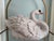 Vintage Large Ceramic Swan For Sale In New York - Image 6 of 10