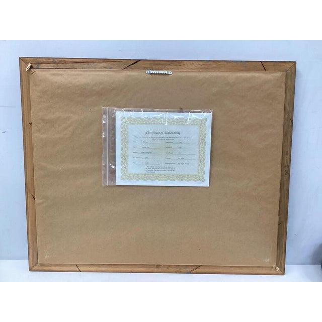 “Summer Fun” by A. Sehring — 1991 Lithograph, Artist Proof (Ap/1000) With Certificate For Sale In Raleigh - Image 6 of 7