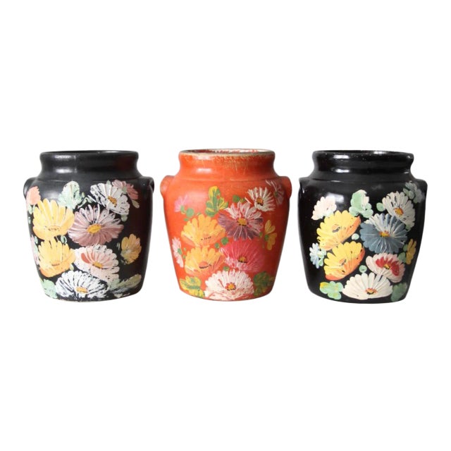 Vintage Ransburg Cookie Jars - Set of 3 For Sale