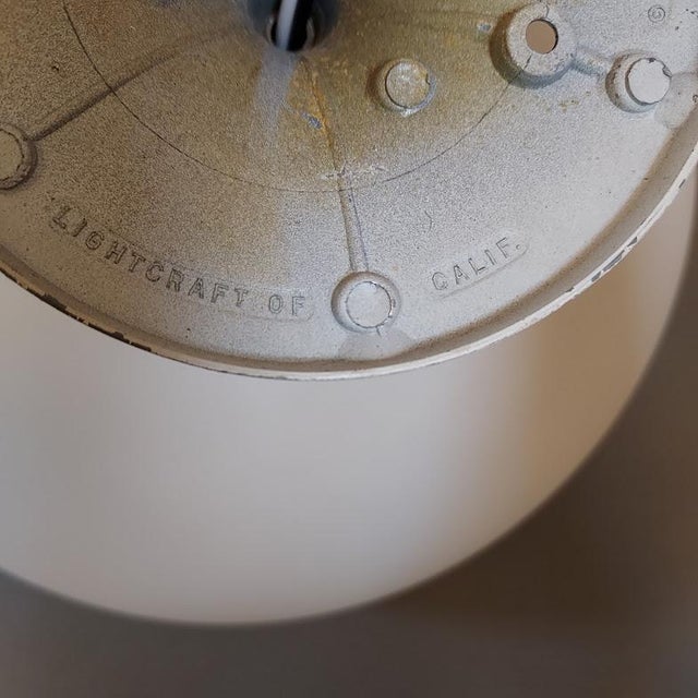 1950s 1950s Lightcraft of California Ceiling Fixture For Sale - Image 5 of 6