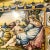 Yellow 1990s Italian Hand Painted Ceramic Wall Plate For Sale - Image 8 of 10