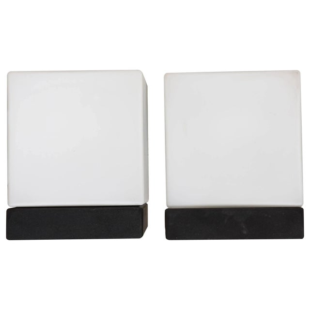 Glass Dutch Opal Wall Lights from Raak, 1960s For Sale - Image 7 of 7