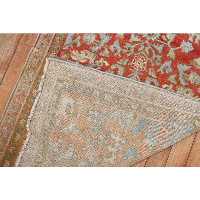 Persian Antique Zabihi Collection Persian Malayer Scatter Rug - 2'3" x 3'9" For Sale - Image 3 of 9