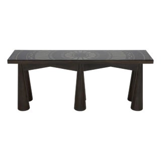 Tutankhamun Console, Ebony Walnut For Sale