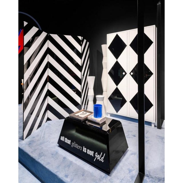 Contemporary Simbolo Room Divider in Powder-Coated Aluminum by Altreforme For Sale - Image 3 of 12