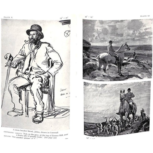 "An Artist's Life the Second Burst the Finish" 1955 Munnings, Sir Alfred For Sale - Image 10 of 12