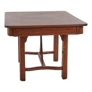 Vintage Extendable Brown Table For Sale