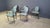 Blue Postmodern Dining Chairs from Belgochrom, 1980s, Set of 6 For Sale - Image 8 of 13