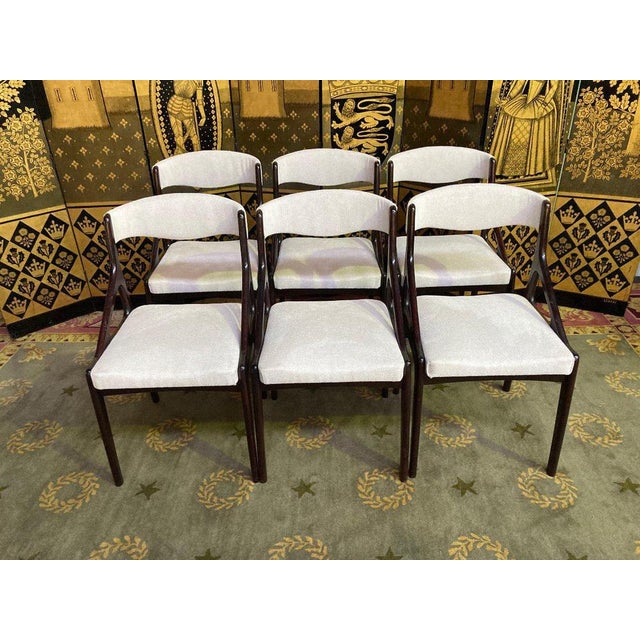 Chairs in Mahogany, Set of 6 For Sale - Image 11 of 11