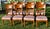 1960s Vintage Brass Inlay Chairs Vintage Italian Regency Style Dining Chairs Set of 8 For Sale - Image 5 of 18