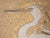 "Egrets and Sparrow", C. 1950s Japanese Yamato-E Style Byobu Screen For Sale - Image 14 of 18