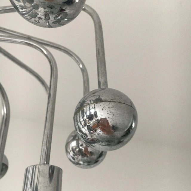 Space Age Sputnik Hanging Lamp, 1960s For Sale - Image 6 of 10