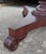 19th Century English Regency Mahogany Center Table For Sale - Image 4 of 7
