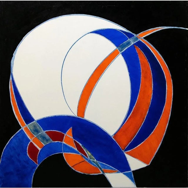 Giorgio Lo Fermo, The Magic Circle, 2020, Oil Painting For Sale - Image 4 of 4