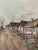 Danish Artist, European Village, 1940s, Oil Painting on Canvas, Framed For Sale - Image 5 of 12
