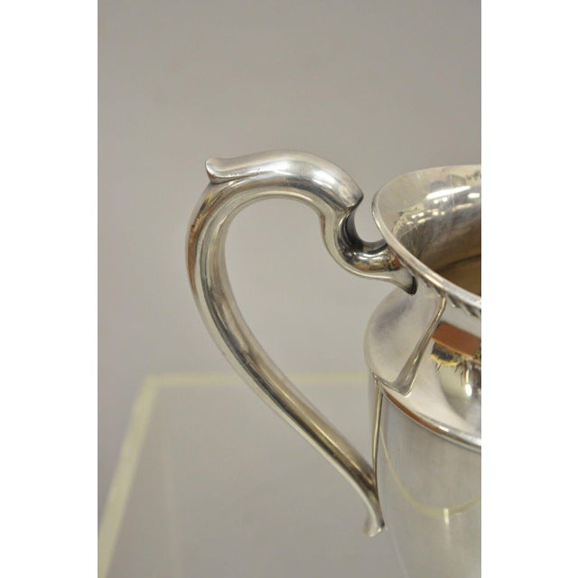 Vintage Art S. Co Spc 221 Silver Plated Regency Style Water Pitcher