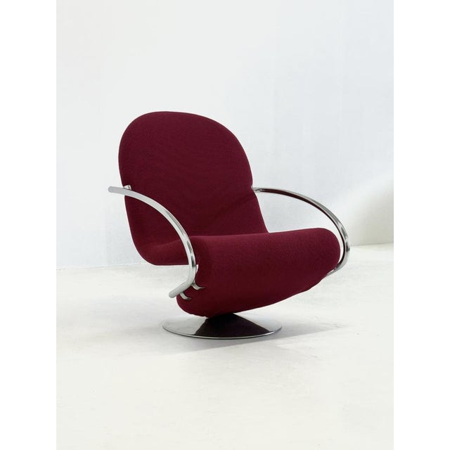 Vintage 123 Chair by Verner Panton for Fritz Hansen, 1970s For Sale - Image 6 of 16