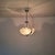 Art Deco Pendant Light with Shell-Shaped Glass Shade, 1930s For Sale - Image 16 of 17