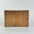 A Vintage Domed Rectangular Wooden Remnant of a Decorative Storage Box in Salmon Red For Sale In New York - Image 6 of 8