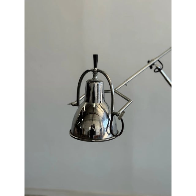 W35 H64 Base W13.5 Counter Balance Lamp with some light patina , unit seems tobe circa 1990s and is overall great...