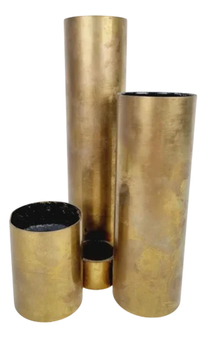 Scandinavian Candleholder in Brass