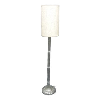 Space Age Ice Glass Floor Lamp, 1960s For Sale