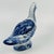Delft Vintage Delft Style Blue White Porcelain Duck Goose Figurine For Sale - Image 4 of 7