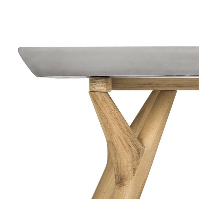 Contemporary Pacey In/Outdoor Coffee Table - Dark Grey For Sale - Image 3 of 5