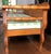 Farmhouse Mid 19th Century Canadian Pine Upholstered Bench For Sale - Image 3 of 5