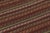1950s Vintage Persian Kilim, Dense Geometric Tribal Patterns in Stripes - Rug & Kilim For Sale - Image 5 of 10