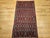 Moroccan Vintage Moroccan Kilim Rug, Handwoven Wool & Cotton, Stripe Pattern, Red & Brown, 4x7 For Sale - Image 3 of 10