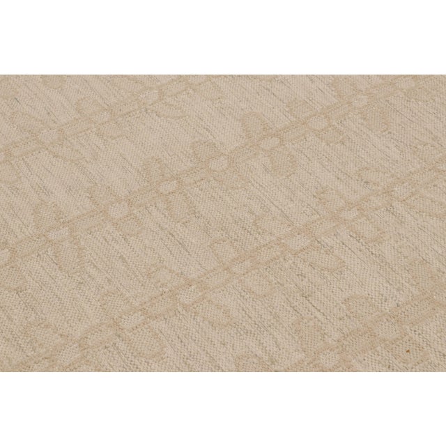 Late 20th Century Contemporary Scandinavian Style Geometric Wool Rug, by Rug & Kilim, India For Sale - Image 5 of 10